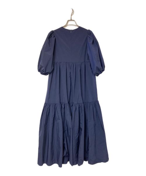 PoFF（ポーフ）PoFF (ポーフ) 半袖ワンピース ネイビー サイズ:Fの古着・服飾アイテム