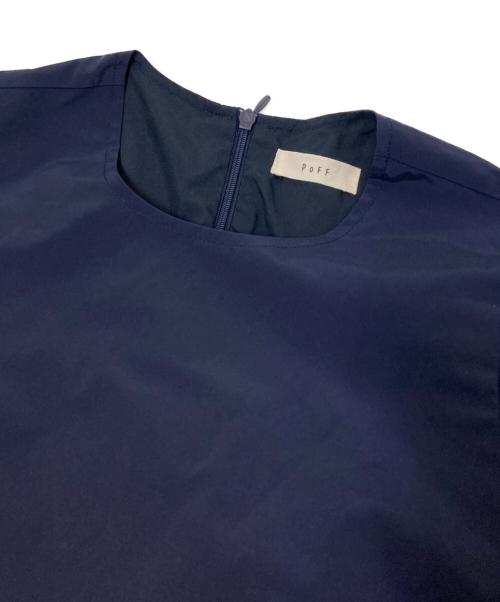 PoFF（ポーフ）PoFF (ポーフ) 半袖ワンピース ネイビー サイズ:Fの古着・服飾アイテム
