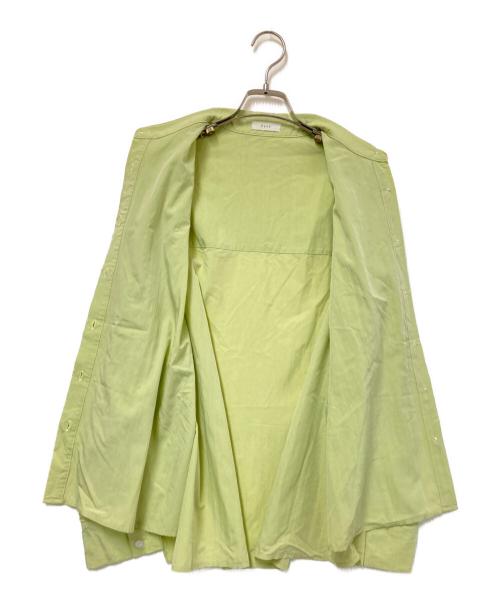 PoFF（ポーフ）PoFF (ポーフ) 長袖ワイドシャツ グリーン サイズ:FREEの古着・服飾アイテム