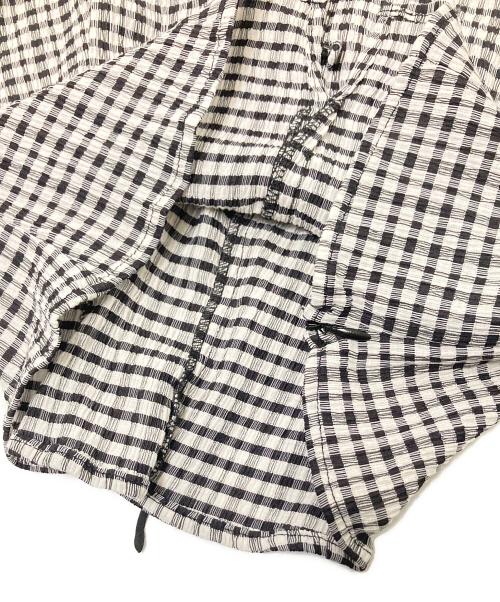 HER LIP TO（ハーリップトゥ）HER LIP TO (ハーリップトゥ) セットアップブラウス ブラック×ホワイト サイズ:Sの古着・服飾アイテム