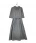 HER LIP TO（ハーリップトゥ）の古着「Allure Belted Shirt Dress」｜グレー