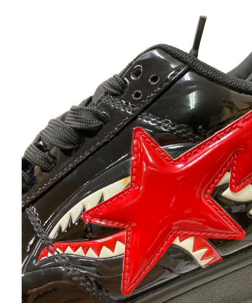 A BATHING APE（アベイシングエイプ）A BATHING APE (アベイシングエイプ) BAPE ST Low Shark ブラック サイズ:28.0cmの古着・服飾アイテム