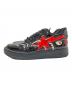 A BATHING APE (アベイシングエイプ) BAPE ST Low Shark ブラック サイズ:28.0cm：15000円