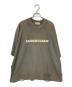 AMBERGLEAM（アンバーグリーム）の古着「ダメージ加工Tシャツ」｜グレー
