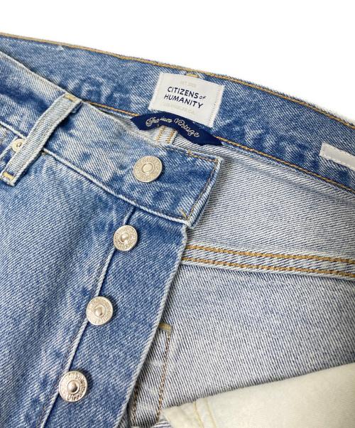Citizens of humanity（シチズンズオブヒューマニティ）Citizens of humanity (シチズンズオブヒューマニティ) Ayla Baggy Cuffed Crop インディゴ サイズ:25の古着・服飾アイテム