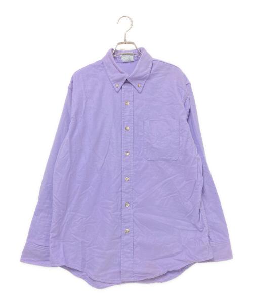 Prentiss（プレンティス）Prentiss (プレンティス) 90sコットンシャツ パープル サイズ: Lの古着・服飾アイテム