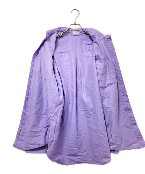Prentiss（プレンティス）Prentiss (プレンティス) 90sコットンシャツ パープル サイズ: Lの古着・服飾アイテム