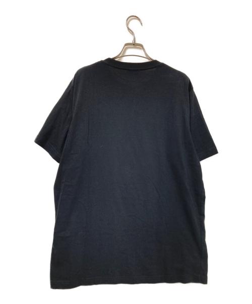 DIESEL（ディーゼル）DIESEL (ディーゼル) ロゴ刺繍Tシャツ ブラック サイズ:Lの古着・服飾アイテム