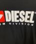 中古・古着 DIESEL (ディーゼル) ロゴ刺繍Tシャツ ブラック サイズ:L：5000円