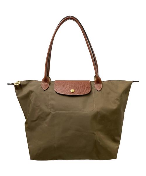 LONGCHAMP（ロンシャン）LONGCHAMP (ロンシャン) ル プリアージュオリジナル L ショルダーバッグ オリーブ サイズ:下記参照の古着・服飾アイテム