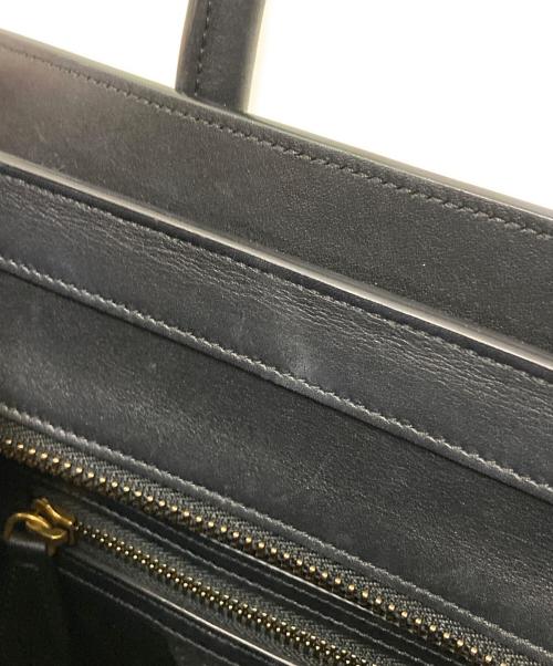 CELINE（セリーヌ）CELINE (セリーヌ) ラゲージマイクロ ショッパー ハンドバッグ ブラック サイズ:下記参照の古着・服飾アイテム