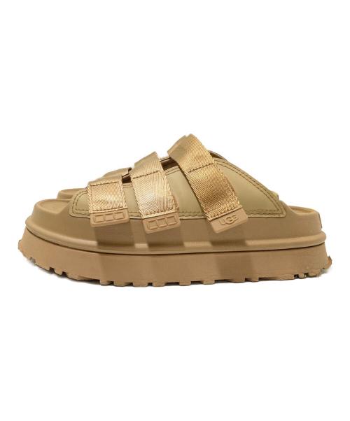 UGG（アグ）UGG (アグ) GOLDENGLOW SLIDE ベージュ サイズ:24.0㎝の古着・服飾アイテム