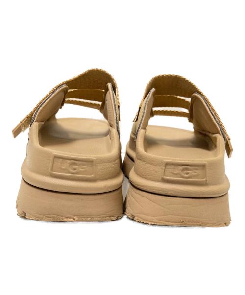 UGG（アグ）UGG (アグ) GOLDENGLOW SLIDE ベージュ サイズ:24.0㎝の古着・服飾アイテム