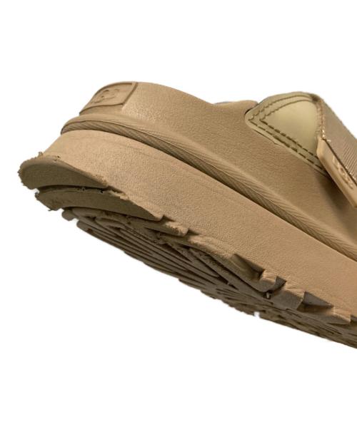 UGG（アグ）UGG (アグ) GOLDENGLOW SLIDE ベージュ サイズ:24.0㎝の古着・服飾アイテム