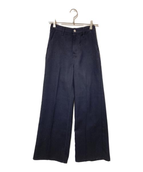 Wrangler（ラングラー）Wrangler (ラングラー) SLOBE IENA (スローブ イエナ) 別注WIDE WRANCHER ネイビー サイズ:XSの古着・服飾アイテム