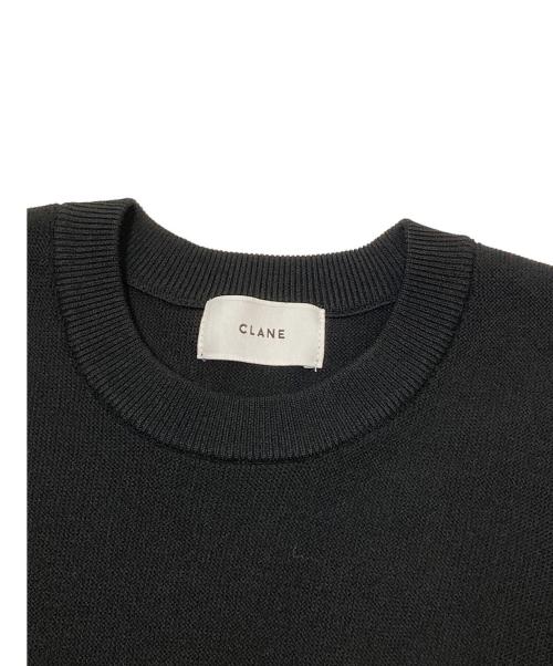 CLANE（クラネ）CLANE (クラネ) SQUARE SELEEVE TOPS ブラック サイズ:1の古着・服飾アイテム