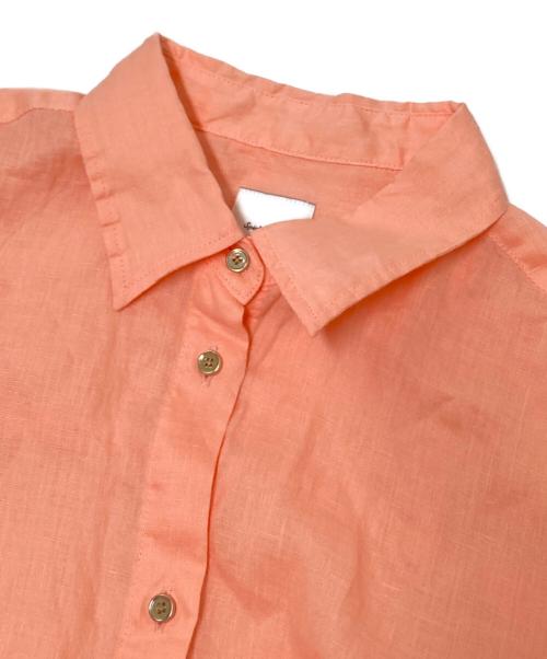 Spick and Span（スピック＆スパン）Spick and Span (スピック＆スパン) 80リネンカシュクール ビッグシャツ ピンク サイズ:下記参照の古着・服飾アイテム