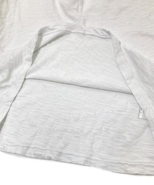 LA made（エルエーメイド）LA made (エルエーメイド) slub v neck TEE ホワイト サイズ:Sの古着・服飾アイテム