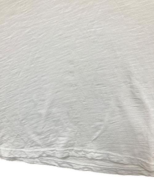 LA made（エルエーメイド）LA made (エルエーメイド) slub v neck TEE ホワイト サイズ:Sの古着・服飾アイテム