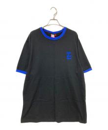 have a good time（ハブアグッドタイム）の古着「リンガーTシャツ」｜ブラック×ブルー