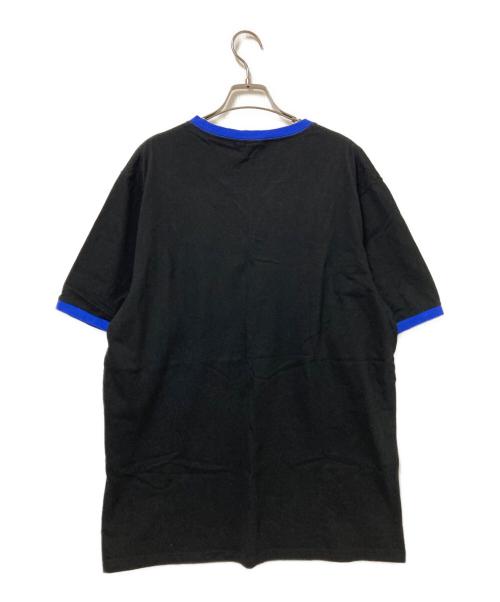 have a good time（ハブアグッドタイム）have a good time (ハブアグッドタイム) リンガーTシャツ ブラック×ブルー サイズ:XLの古着・服飾アイテム