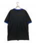 have a good time (ハブアグッドタイム) リンガーTシャツ ブラック×ブルー サイズ:XL：4500円