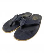 ISLAND SLIPPERアイランドスリッパ）の古着「スリッパ サンダル」｜ネイビー