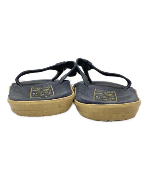 ISLAND SLIPPER（アイランドスリッパ）ISLAND SLIPPER (アイランドスリッパ) スリッパ サンダル ネイビー サイズ:10の古着・服飾アイテム