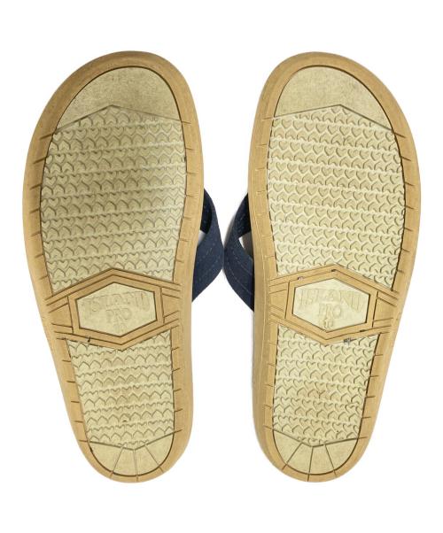ISLAND SLIPPER（アイランドスリッパ）ISLAND SLIPPER (アイランドスリッパ) スリッパ サンダル ネイビー サイズ:10の古着・服飾アイテム