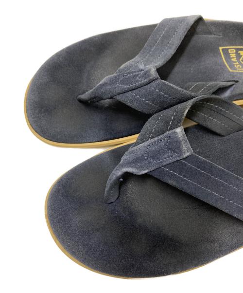 ISLAND SLIPPER（アイランドスリッパ）ISLAND SLIPPER (アイランドスリッパ) スリッパ サンダル ネイビー サイズ:10の古着・服飾アイテム