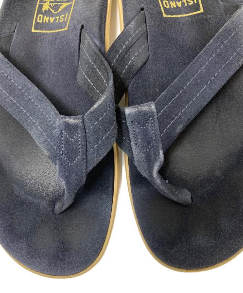 ISLAND SLIPPER（アイランドスリッパ）ISLAND SLIPPER (アイランドスリッパ) スリッパ サンダル ネイビー サイズ:10の古着・服飾アイテム