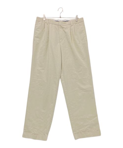 DOCKERS（ドッカーズ）DOCKERS (ドッカーズ) ツータックチノパン アイボリー サイズ:W36×L32の古着・服飾アイテム