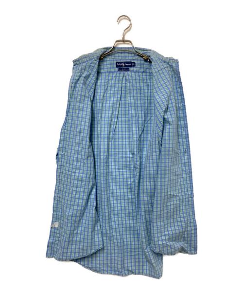 RALPH LAUREN（ラルフローレン）RALPH LAUREN (ラルフローレン) チェックBDシャツ ブルー サイズ:Lの古着・服飾アイテム