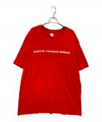 MARITHE+FRANCOIS GIRBAUDマリテフランソワジルボー）の古着「プリントTシャツ」｜レッド