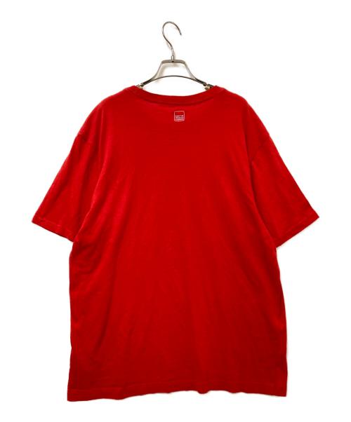 MARITHE+FRANCOIS GIRBAUD（マリテフランソワジルボー）MARITHE+FRANCOIS GIRBAUD (マリテフランソワジルボー) プリントTシャツ レッド サイズ:2Xの古着・服飾アイテム