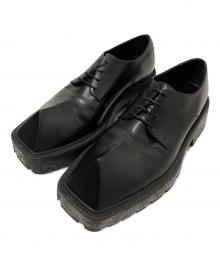 BALENCIAGA（バレンシアガ）の古着「RHINOダービーシューズ」｜ブラック