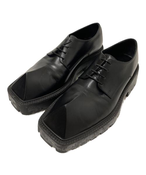 BALENCIAGA（バレンシアガ）BALENCIAGA (バレンシアガ) RHINOダービーシューズ ブラック サイズ:36の古着・服飾アイテム