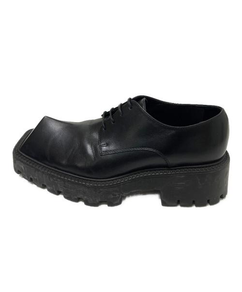 BALENCIAGA（バレンシアガ）BALENCIAGA (バレンシアガ) RHINOダービーシューズ ブラック サイズ:36の古着・服飾アイテム