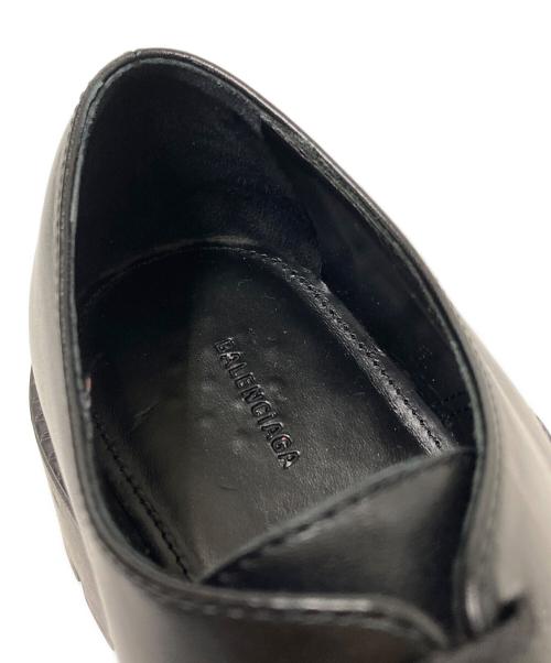 BALENCIAGA（バレンシアガ）BALENCIAGA (バレンシアガ) RHINOダービーシューズ ブラック サイズ:36の古着・服飾アイテム