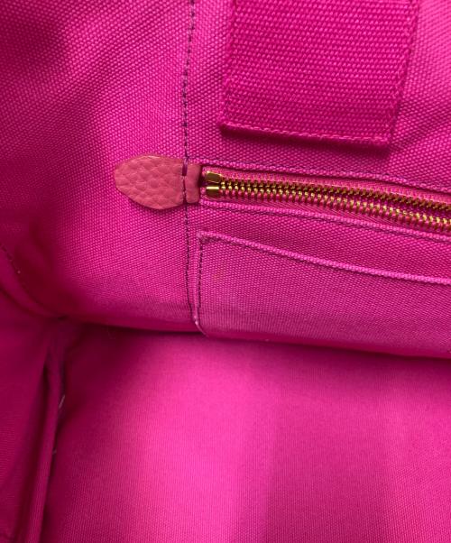PRADA（プラダ）PRADA (プラダ) カナパLトートバッグ ショッキングピンクの古着・服飾アイテム