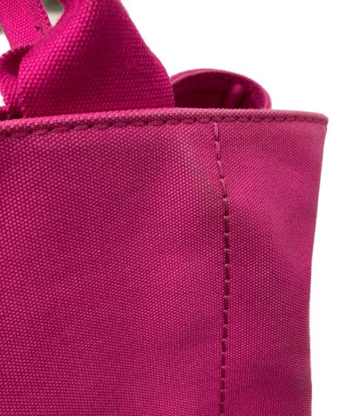 PRADA（プラダ）PRADA (プラダ) カナパLトートバッグ ショッキングピンクの古着・服飾アイテム