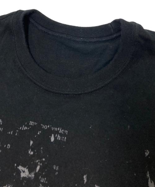 KUME.JP（クメ）KUME.JP (クメ) s'yte (サイト) プリントTシャツ ブラック サイズ:2の古着・服飾アイテム