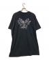 SELF MADE (セルフメイド) 刺繍Tシャツ ブラック×オレンジ サイズ:50：7000円