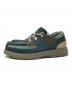 CLARKS (クラークス) RONNIE FIEG (ロニー・フィグ) Sunderland 8th Street Originals グリーン×ネイビー（Khaki Comb サイズ:US:10M：23000円