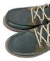 中古・古着 CLARKS (クラークス) RONNIE FIEG (ロニー・フィグ) Sunderland 8th Street Originals グリーン×ネイビー（Khaki Comb サイズ:US:10M：23000円