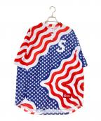 SUPREMEシュプリーム）の古着「Shop S Logo Baseball Henley」｜レッド