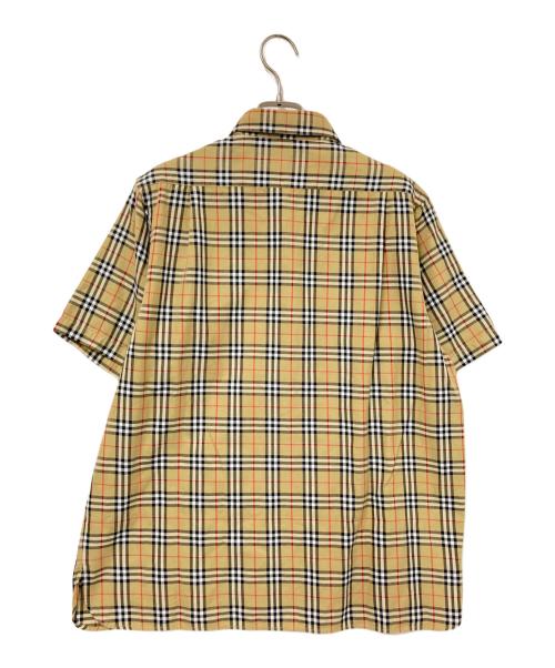 Burberry's（バーバリーズ）Burberry's (バーバリーズ) ノバチェックシャツ ベージュ サイズ:Mの古着・服飾アイテム