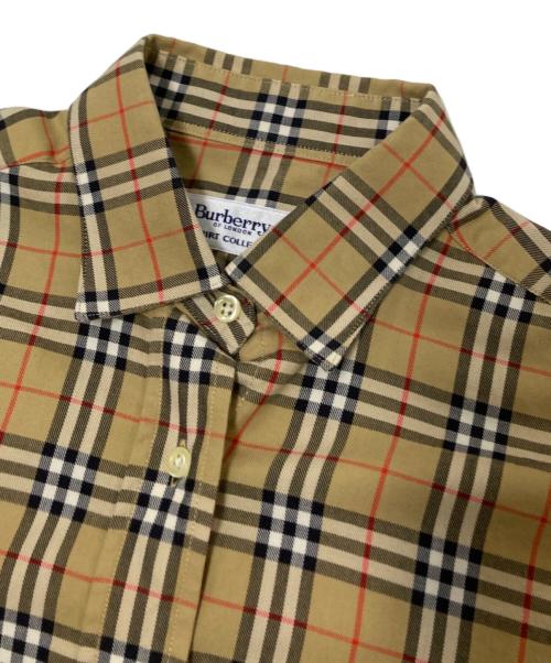 Burberry's（バーバリーズ）Burberry's (バーバリーズ) ノバチェックシャツ ベージュ サイズ:Mの古着・服飾アイテム