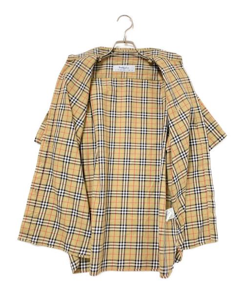 Burberry's（バーバリーズ）Burberry's (バーバリーズ) ノバチェックシャツ ベージュ サイズ:Mの古着・服飾アイテム