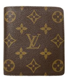 LOUIS VUITTON（ルイ ヴィトン）の古着「2つ折り財布」｜ブラウン
